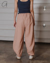 BASERANGE 25 Early Spring PONTE Pants BAS-TRPO-HE-SP25-ADA PINK